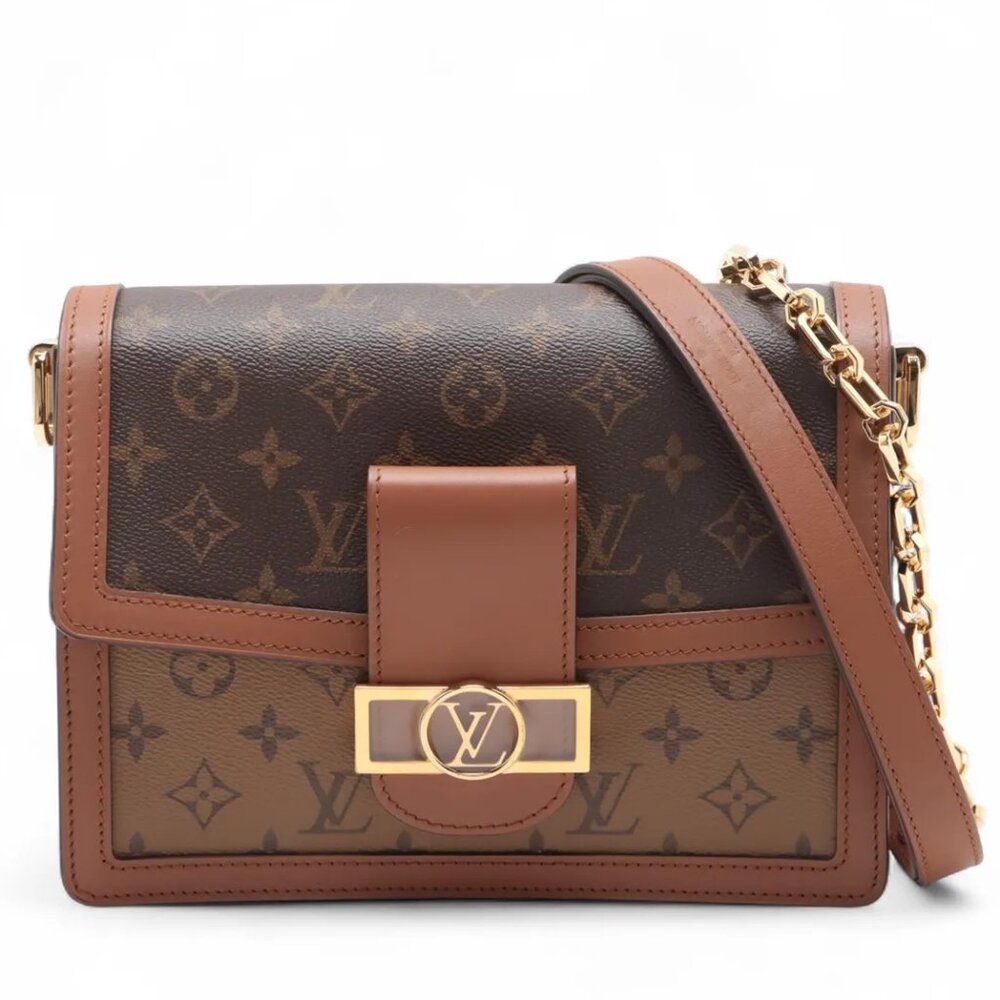 #2 Louis Vuitton Dauphine MM Shoulder Bag/Crossbody - COA included